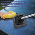 thumbnail image 2 of Car Window Cleaner Brush,Windshield Glass Cleaning Tool Extendable Aluminum Handle with 8Pcs Microfiber Covers, 2 of 5