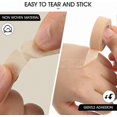 thumbnail image 3 of Breathable Adhesive Gauze Tape for Wound Care, Sports Support, and Swelling Relief - 6 Rolls of Flexible Skin-Friendly Tape, 3 of 5