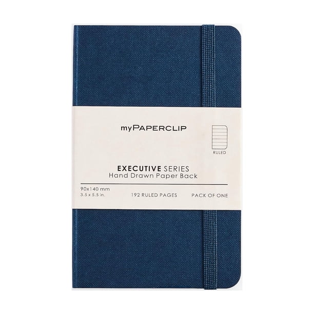 Cuaderno myPAPERCLIP Executive Series rayado 9 x 14 cm