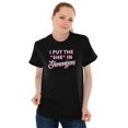 thumbnail image 5 of I Put She In Shenanigans St Patricks Women's Graphic T Shirt Tees Brisco Brands S, 5 of 6