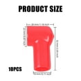 thumbnail image 5 of Automotive PVC Battery Terminal Cover Insulator For Universally Battery Post Protections And Leakage Prevention, 5 of 9