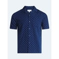 thumbnail image 6 of Free Assembly Men's Double Cloth Cotton Camp Shirt with Short Sleeves, Sizes S-3XL, 6 of 6