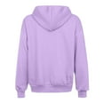 thumbnail image 5 of Zipper Hoodies for Women, Drawstring Loose Hooded Sweater Jackets, Fall Casual Tops, 5 of 6