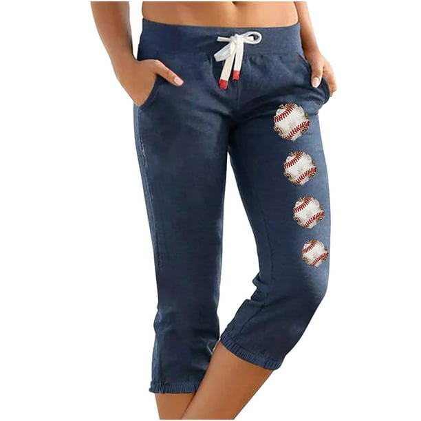 jovati Capri Pajama Pants for Women Fashion Womens Capris Leggings