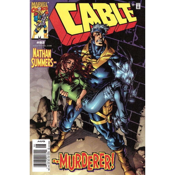 Cable #82 (Newsstand) VF ; Marvel Comic Book