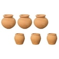 thumbnail image 5 of 4-Pack Small Terracotta Flower Pots, Clay for Indoor and Outdoor Gardening, and Herb Growing Containers, 5 of 6