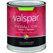 Valspar Medallion 100% Acrylic Paint & Primer Satin Exterior House Paint, Tint Base, 1 Qt.