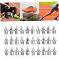 thumbnail image 4 of 30 Pcs Durable Steel Track and Cross Country Spikes Replacement Shoe Track Spikes, Silver, 4 of 4