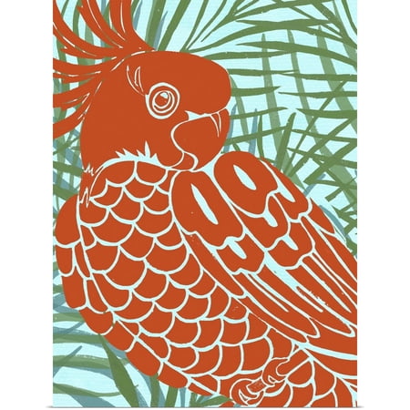 Great BIG Canvas | Rolled Carolee Vitaletti Poster Print entitled Luau IV