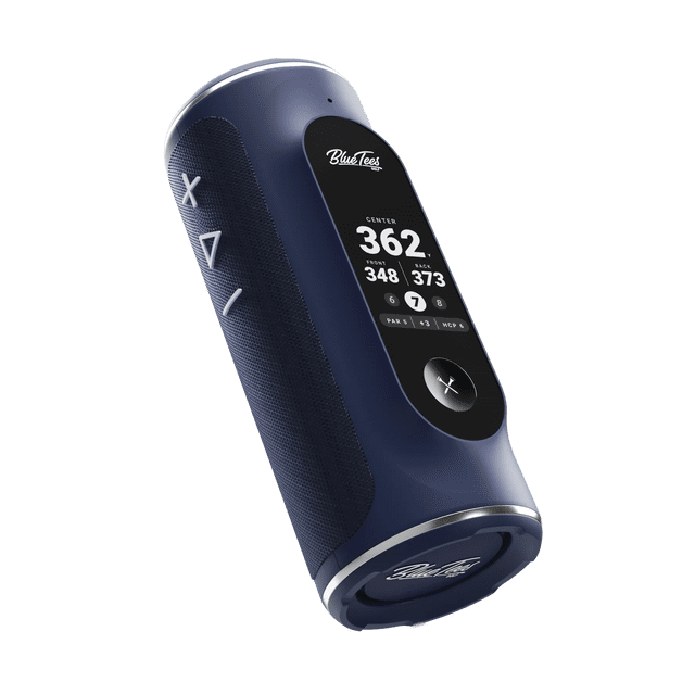 Blue Tees Players + Golf GPS Speaker - Navy
