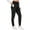 Black#2069, variant on Women's Fleece Lined Pants Winter Thermal Ski Pants Hiking Running Joggers Pants with Multi Pockets