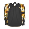 thumbnail image 4 of Disketp Modern Elegant Sunflower Mochila Escolar de Gran Capacidad y Peso Ligero, Mochila de Viaje Ideal para Escuela, Trabajo y Uso Diario, Cómoda y con Estilo, 4 of 8