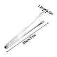 thumbnail image 4 of Xihbxyly Pinzas de Acero Inoxidable, Herramienta Duradera para Asar a La Parrilla, Pinza Versátil para Alimentos, Diseño con Mecanismo de Bloqueo, Ideal para Cocinar Al Aire Libre, Hornear En Interio, 4 of 7