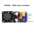 thumbnail image 5 of 2X HIFI Power IRS2092 500W Monocanal Placa de Amplificador de Potencia Digital Clase D Placa de Amplificador de Potencia de Etapa I3-007, 5 of 5