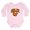 Petal Pink, variant on CafePress - Obey The Squirrel Long Sleeve Infant Bodysuit - Long Sleeve Cotton Baby Bodysuit