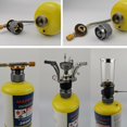 thumbnail image 1 of Peggybuy Adaptateur de Réservoir de Propane de Camping Extérieur Tête de Réchaud Convertisseur, 1 of 7