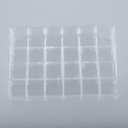 24Slots PlasticTransparent Multifunctional Clear Lipstick Stand Case Cosmetic Makeup Tools Lipstick Rack Organizer