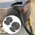 thumbnail image 4 of 2 uds., Funda protectora de silicona para puerto de carga, cubierta protectora para Tesla modelo 3, modelo Y, accesorios de modificación de enchufe Negro Macarena Cubierta del puerto de carga, 4 of 7