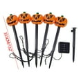 thumbnail image 2 of Aihimol Halloween Pumpkin Stakes Lights Outdoor squash Lawns Ground Lamp Pathway Marker Lights athway String Lights Waterproof for Halloween Lawn Walkway Driveway Markers Lighting, 2 of 8
