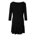 thumbnail image 3 of Vedolay Women Maternity Clothes Female Long Sleeve Maternity Dress Pregnancy Dress Maternity Dresses for Women for Photoshoot Black,3XL, 3 of 4