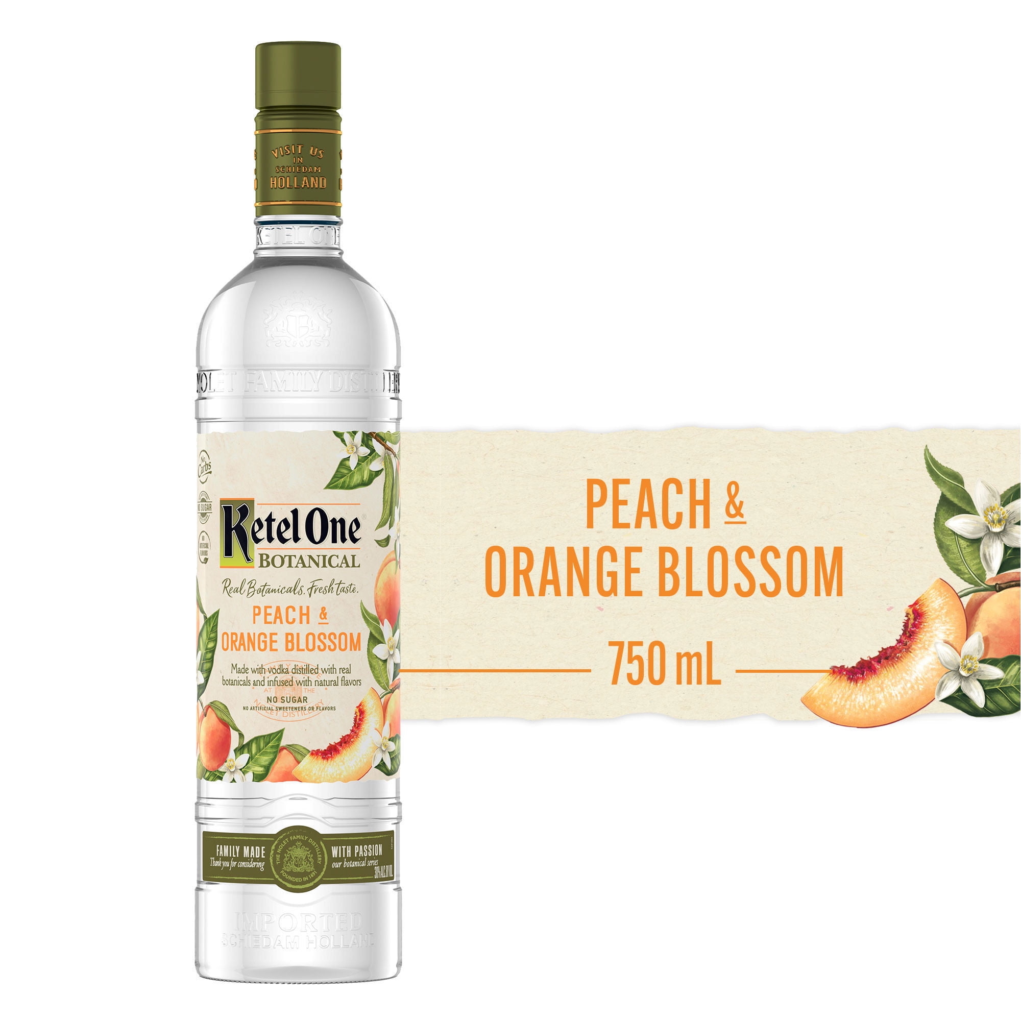 Ketel One Botanical Peach Orange Blossom 750 Ml Walmart Com Walmart Com