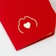 thumbnail image 4 of Tarjeta de felicitación en forma de corazón en 3D Manos sosteniendo el corazón Tarjeta para cumpleaños, Acción de Gracias, Día de San Valentín, 4 of 8