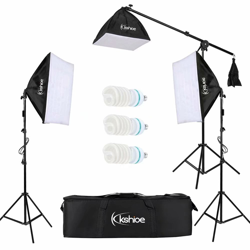 LED Softbox Light5200lmPortable Continuous Photography Video Studio 