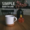 thumbnail image 2 of Shisuyan 1pc Wood Toothpick Dispenser for Family Housewarming Gift, 2 of 8