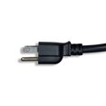 thumbnail image 3 of Cable de alimentación Cablelera ZWACPEAD-10 3m 15A 125V Negro, 3 of 4