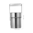 thumbnail image 2 of YOSADIER Double Layer Stainless Steel Brush Cleaner for Oil Paints with Convenient Brush Holder, and Easy to Use, 1 Piece, 2 of 7