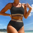 thumbnail image 2 of Afdoent Women's Bikini Sets New Women's Split Swimsuit Bikini Two Piece Swimwear Bathing Suit 2026 Retro Swimsuit, 2 of 7