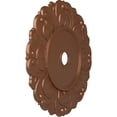 thumbnail image 3 of 32 1/4"OD x 3 5/8"ID x 1 1/8"P Angel Ceiling Medallion (Fits Canopies up to 15 3/4"), Hand-Painted Polished Copper, 3 of 7