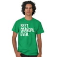 thumbnail image 5 of Best Grandpa Ever Grandfather Poppop Men's Graphic T Shirt Tees Brisco Brands L, 5 of 6