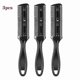 thumbnail image 1 of Hair Clipper Comb, Double Side Hair Cutting Trimmer Comb With Stainless Steel Blade, Pack Of 3 (black), 1 of 5