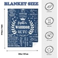 thumbnail image 6 of Get Well Gifts for Men Blanket 50"X60", Get Well Soon Gifts for Men After Surgery, Inspirational/Motivational Gift for Man Dad Husband, Thinking of You Gift, Comfort Blankets for Healing Blue, 6 of 12
