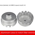 thumbnail image 4 of Especificaciones completas Llave para filtro de máquina Llave para filtro de aceite tipo tapa Elemento filtrante Llave para rejilla de aceite Llave para filtro de máquina, 4 of 6