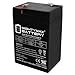 thumbnail image 3 of Mighty Max Battery ML4-6 - 6 Volts 4,5 AH, Terminal F1, Pile SLA AGM Rechargeable, 3 of 4