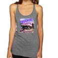 thumbnail image 1 of Wild Bobby, Truckin Ain't Just For Boys, Cars and Trucks, Women Tri-Blend Racerback Tank Top, Premium Heather, Small, 1 of 4