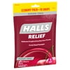 Halls Relief Sugar Free Black Cherry Flavor Drops Economy Pack, 70 count