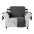 thumbnail image 2 of CHUN YI 1 Piece Sofa Couch Cover 6 Pockets with Elastic Straps Slipcover, 2 of 6