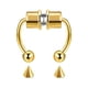 thumbnail image 1 of Guardurnaity falso para la nariz para mujer, anillo de aleación para la nariz, anillos del septo para mujer, regalos de joyería, falso de moda Ropa, zapatos y accesorios Miscelánea Oro, 1 of 6