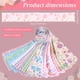 thumbnail image 2 of Juego de 84 Pzas de Tiras de Tela de Gelatina de Algodón con Estampado Floral Precortadas para Acolchar y Coser Rollos de Patchwork para Manualidades DIY, 2 of 11