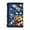 American Flag Sunflower, variant on Trifold Card Wallet with Night Cloud Star, Slim Polyester Kids Wallet for Outdoor Sports and Children Daily Use