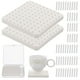 thumbnail image 1 of 2 almohadillas refractarias de cerámica, alfombrillas de cocción de cerámica con 120 clavos de soporte para zancos de horno, almohadillas de soporte para horno resistentes a altas temperaturas, acceso, 1 of 5