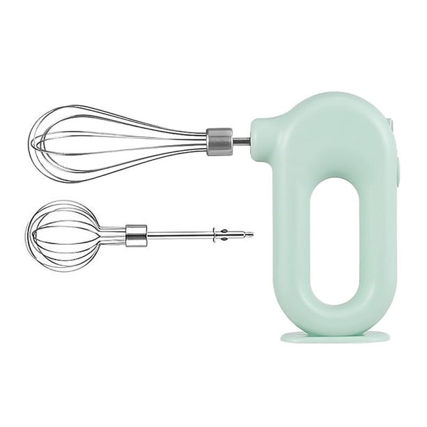 Ounissouiy Batidor de huevos Batidora eléctrica Gadget de cocina Funciona con Sin ruido Utensilios de cocina prácticos Carga USB de Electrodomésticos Azul