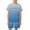 White, variant on Baby Boy Outfit Boys Girls Gradient City Letter Mesh Short Sleeve Tee and Shorts Set Boys' Clothing Sets Mint Green 2-3 Years
