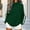 A05-Army Green, variant on Zysthvn Pullover Women's Sweatshirts Fall Casual Loose Fit Sweatshirts for Women Solid Long Sleeve Crewneck Kangaroo Pocket Tops