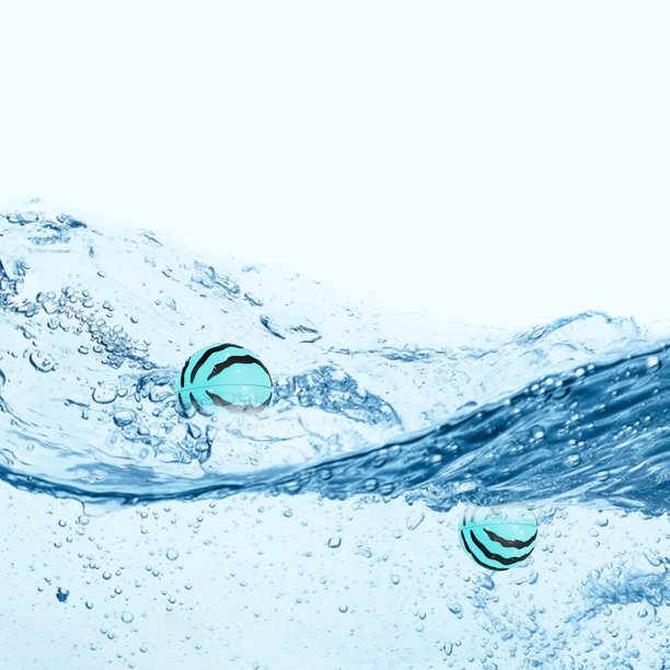 Globo de agua de silicona para niños, juguetes de piscina, bolas de salpicaduras de bomba de agua reutilizables (azul) Ndcxsfigh Para Estrenar