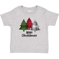 thumbnail image 3 of Inktastic Merry Christmas Plaid Trees Boys or Girls Baby T-Shirt, 3 of 5