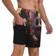 thumbnail image 2 of Fotbe Adorable Fluffy Bat Traje de Baño para Hombre – Shorts de Natación de Secado Rápido con Forro y Bolsillos-Small, 2 of 6